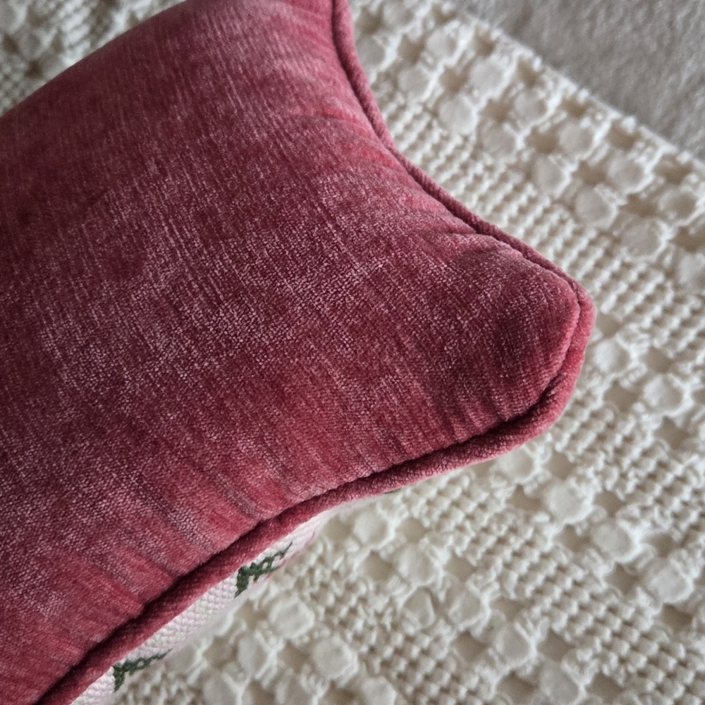 Rachel Zoe Homebody Club Needlepoint Stitch Decorative PIllow - Picture 4 of 7